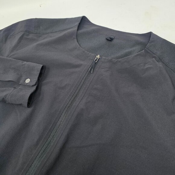 Lululemon Active Glyde Full Zip Black Jacket Men's Medium M - Picture 1 of 5